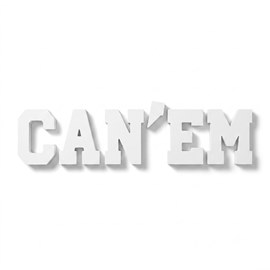 Can 'Em Letters Parade Float Kit